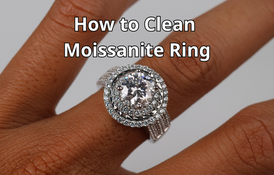 How to Clean Moissanite Ring