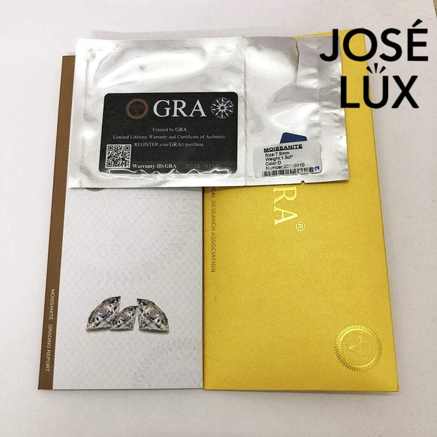 1.5ct Round Moissanite Rope Bezel Pendant Necklace in Sterling Silver