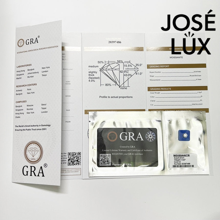 1ct Square Moissanite Lock Pendant Necklace in Sterling Silver