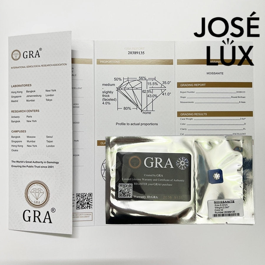 Round Moissanite Halo Bunny Ear Pendant Necklace in Sterling Silver