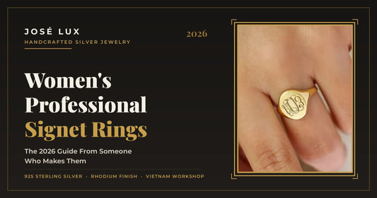 Women's Professional Signet Rings: The 2026 Guide From Someone Who Makes
Them