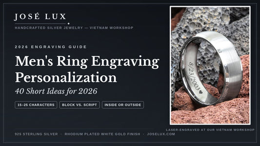  Men's Ring Engraving Personalization: 40 Short Ideas for 2026