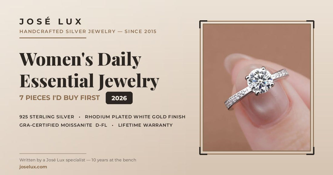 Women's Daily Essential Jewelry: 7 Pieces I'd Buy First (2026)