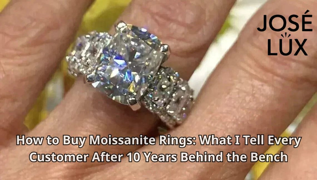 How to Buy Moissanite Rings: What I Tell Every Customer After 10 Years Behind the Bench