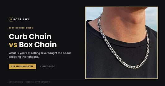 Curb Chain vs Box Chain: What 10 Years of Setting Silver Taught Me About
Choosing the Right One (2026)