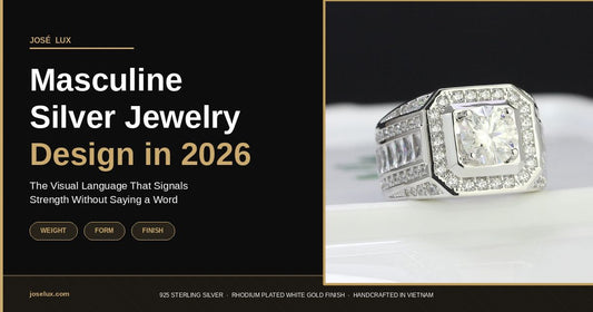 Masculine Silver Jewelry Design in 2026: The Visual Language That Signals Strength Without Saying a Word