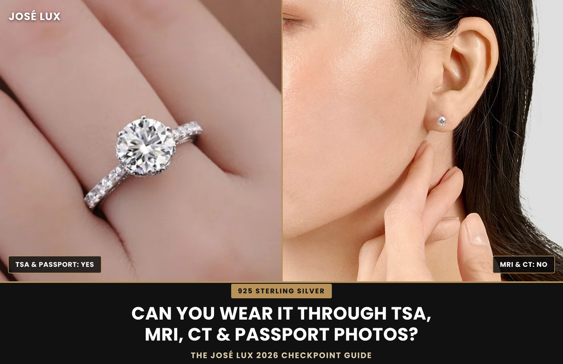 Can You Wear Sterling Silver Through Airport Security, MRI/CT Scans & Passport Photos? (2026 Guide)