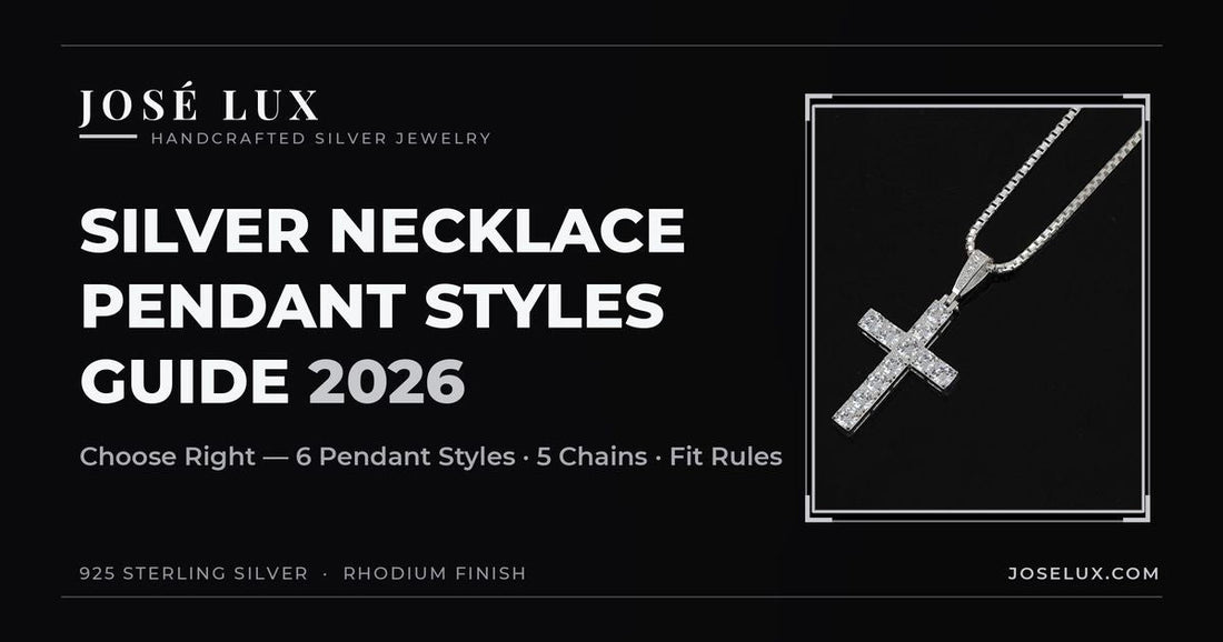 Silver Necklace Pendant Styles Guide 2026: Choose Right