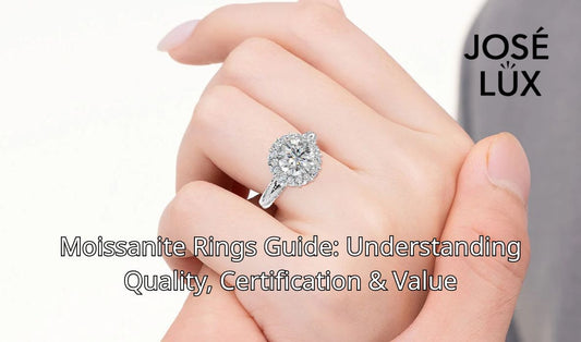 Moissanite Rings Guide: Understanding Quality, Certification & Value