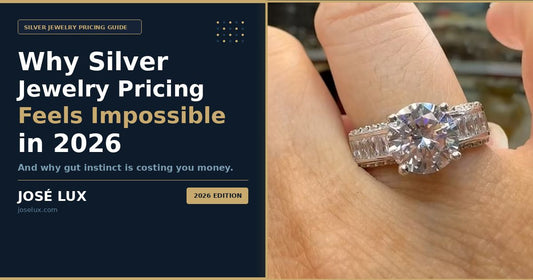 Why Silver Jewelry Pricing Feels Impossible in
2026 — And Why Gut Instinct Is Costing You Money