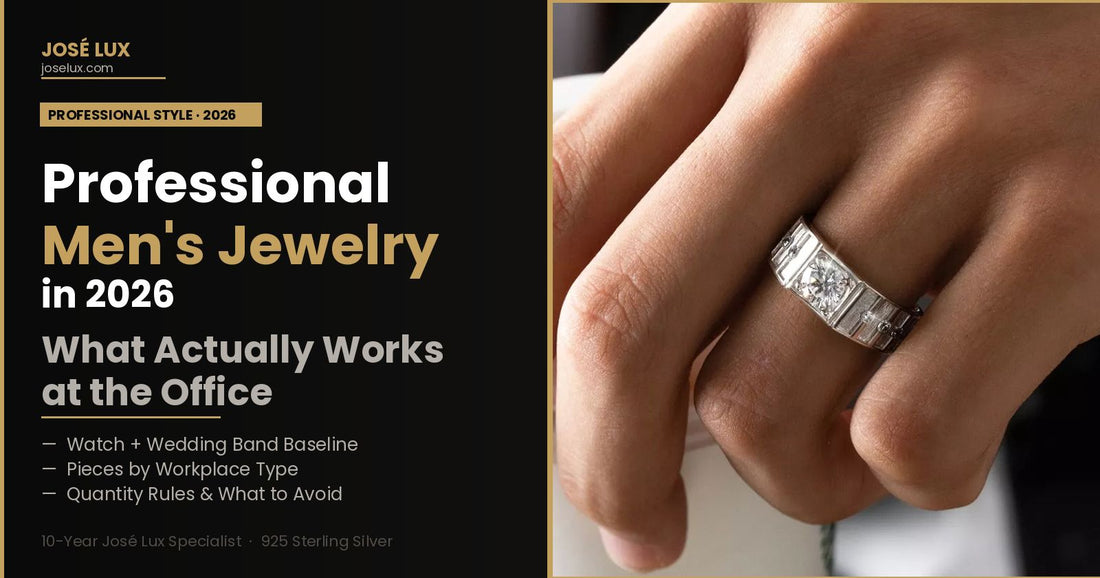 Professional Men's Jewelry in 2026: What Actually Works at the Office