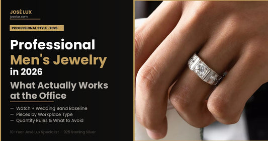 Professional Men's Jewelry in 2026: What Actually Works at the Office