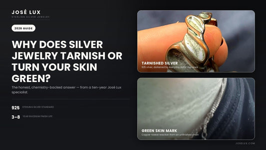 Why Does Silver Jewelry Tarnish or Turn Your Skin Green? (2026 Guide)