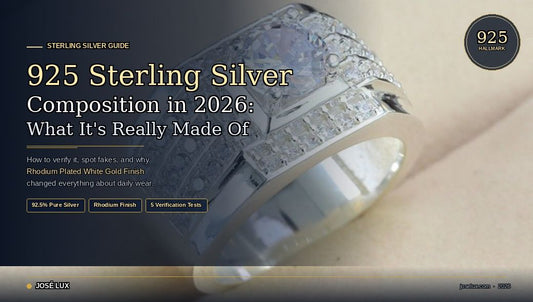 925 Sterling Silver Composition in 2026: What It's Really Made Of, How to Verify It, and Why Modern Finish Technology Changed Everything