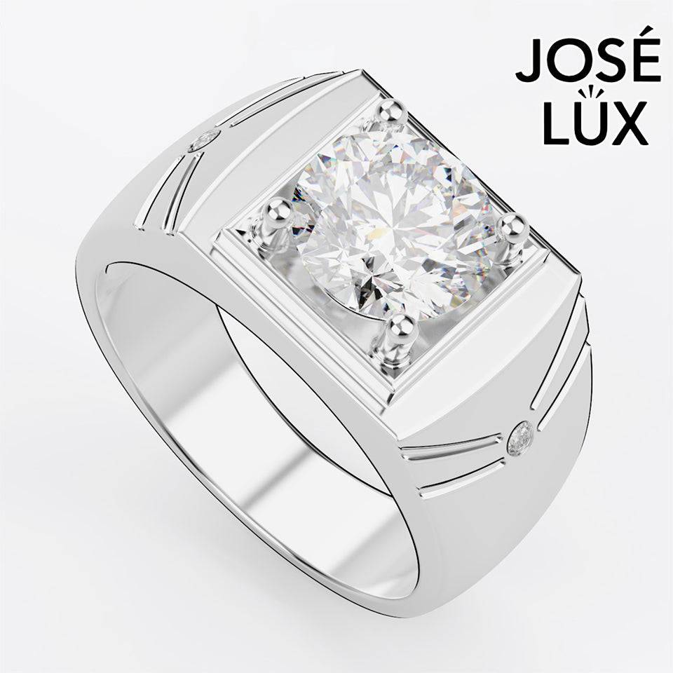 Handmade Moissanite Solitaire Ring — 10K & 14K Gold, GRA Certified Moissanite