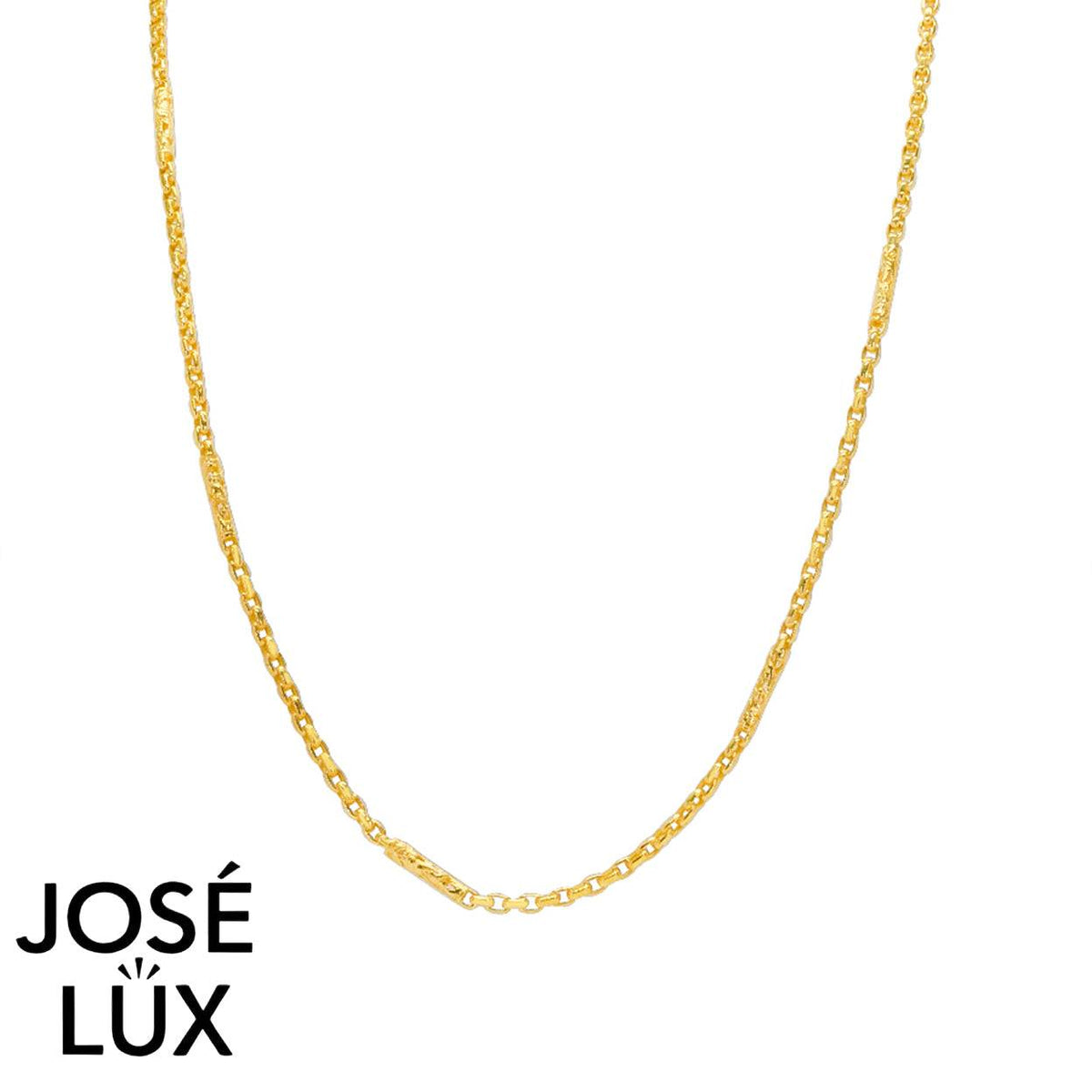 Handmade Men's 10K Yellow Gold Cable Chain