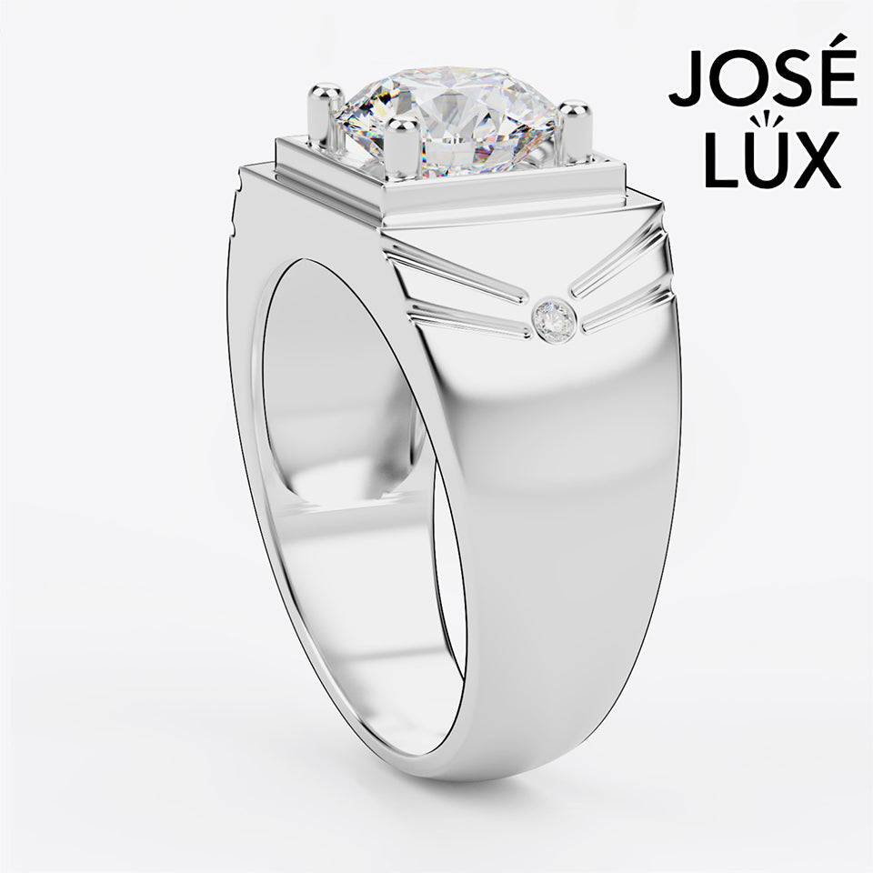 Handmade Moissanite Solitaire Ring — 10K & 14K Gold, GRA Certified Moissanite