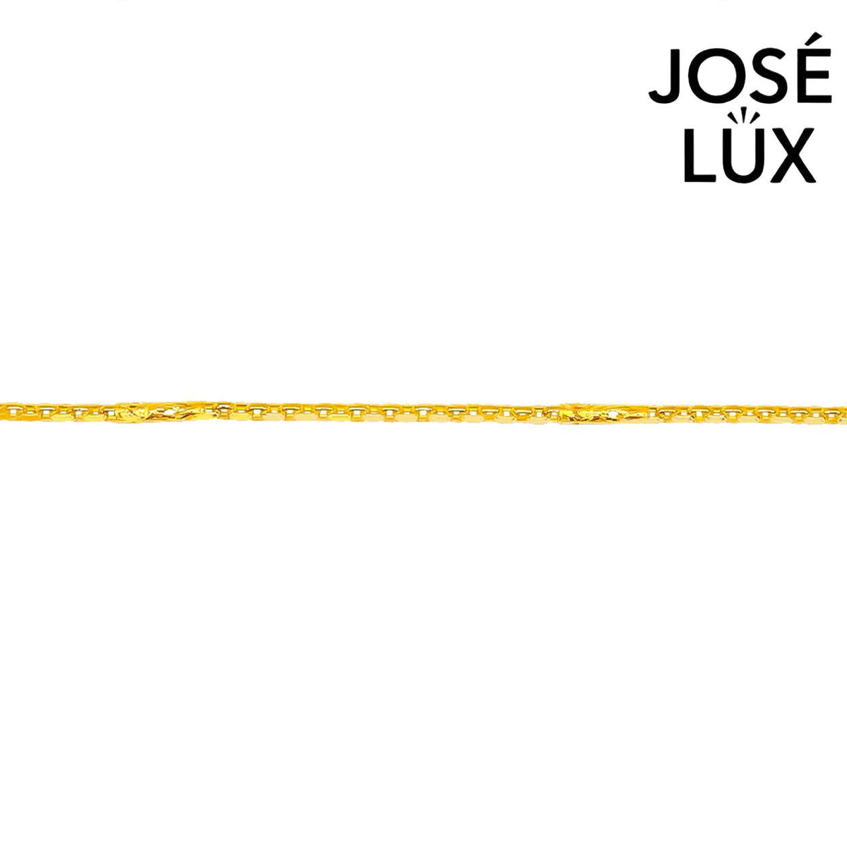 Handmade Men's 10K Yellow Gold Cable Chain