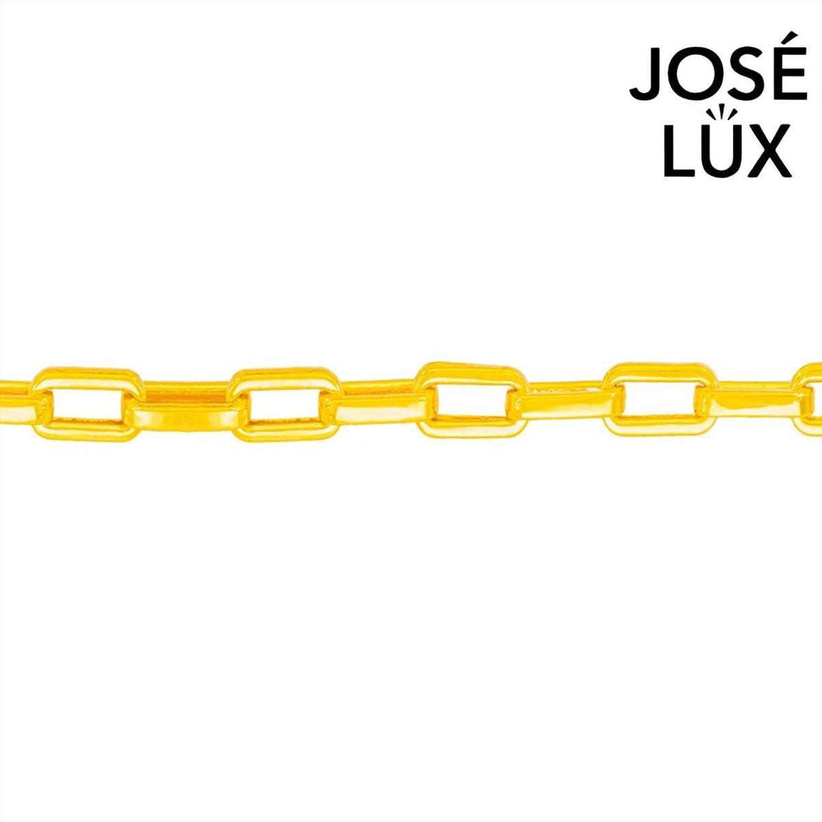Handmade Men's 14K Gold Paperclip Bracelet
