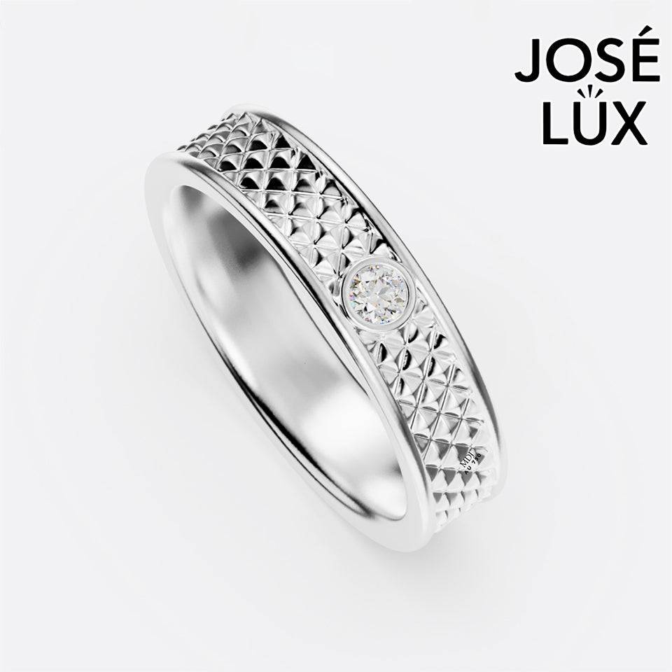 Handmade Moissanite Side Stone Ring — 10K & 14K Gold, GRA Certified Moissanite