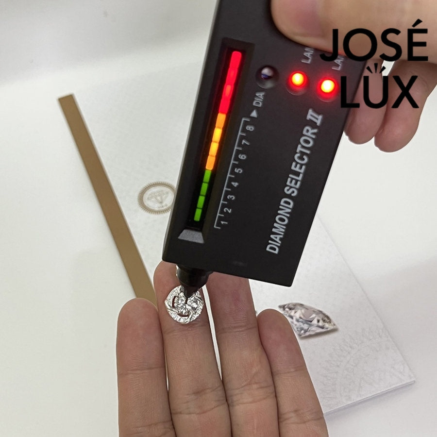 1.2ct Round Moissanite Twisted Knot Halo Pendant Necklace in Sterling Silver