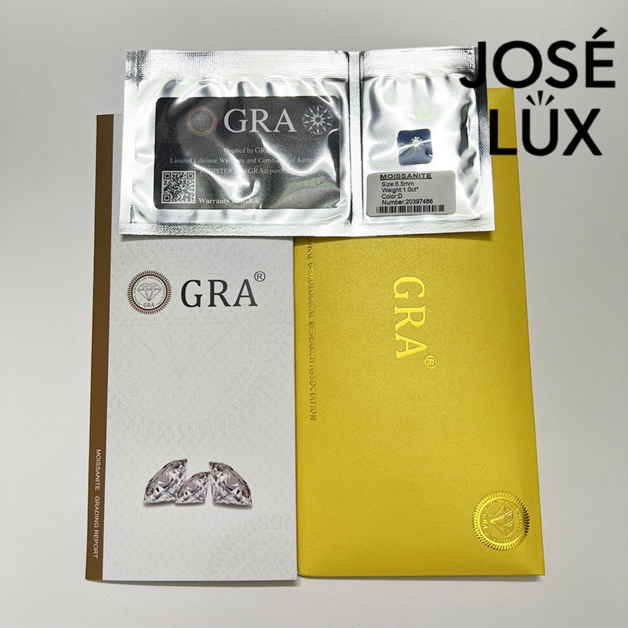 1ct Round Moissanite Open Teardrop Halo Pendant Necklace in Sterling Silver