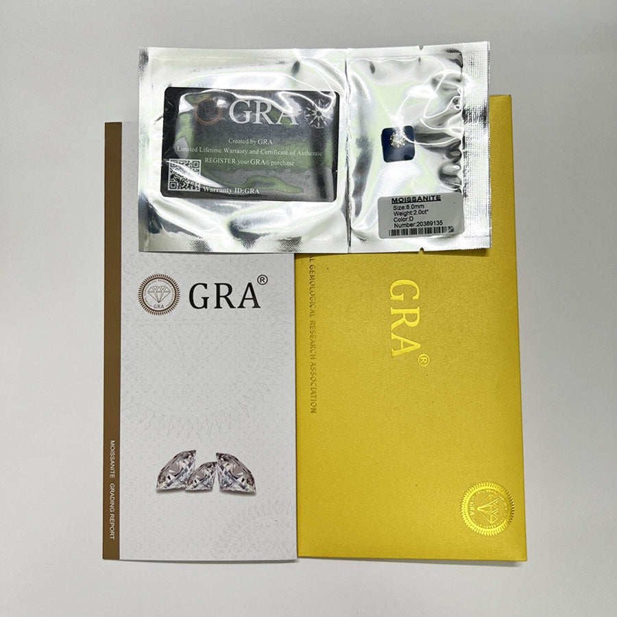 Timeless solitaire setting showcases brilliant round moissanite centerpiece on a sleek polished silver band for effortless everyday elegance.